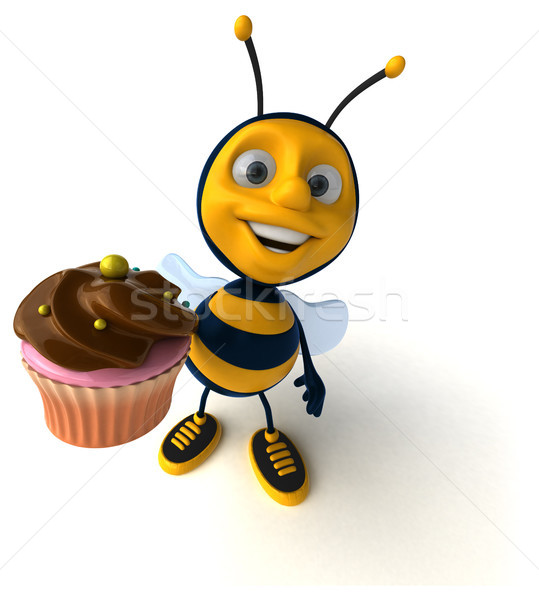Divertimento ape cioccolato lavoratore miele antenna Foto d'archivio © julientromeur