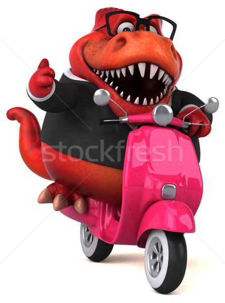 Fun Trex - 3D Illustration Stock photo © julientromeur