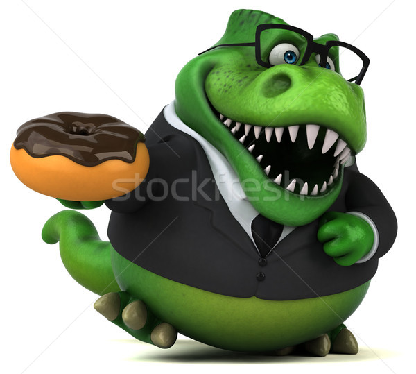 Stock photo: Fun Trex - 3D Illustration