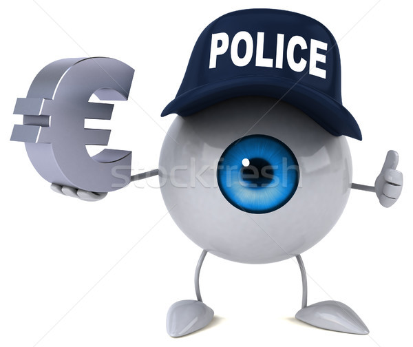 Auge Licht Schönheit Medizin blau Finanzierung Stock foto © julientromeur