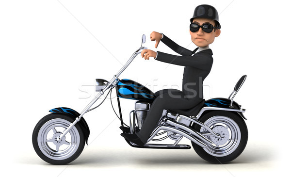 Fun businessman - 3D Illustration Stock photo © julientromeur