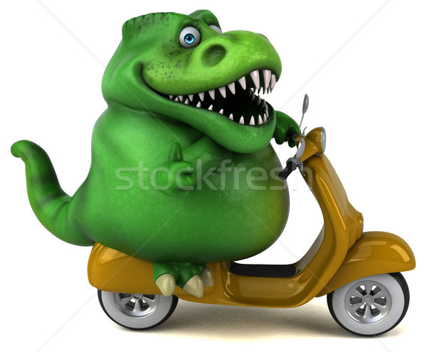 Fun Trex - 3D Illustration Stock photo © julientromeur