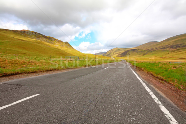 On the way to Scottish Highlands Stock photo © Julietphotography