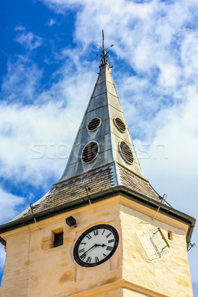 Old town clock, Scotland Stock photo © Julietphotography