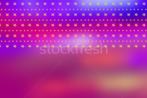 Christmas blurry, bright background with golden stars Stock photo © Julietphotography