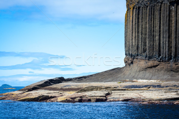 Staffa, an island of the Inner Hebrides in Argyll and Bute, Scotland Stock photo © Julietphotography