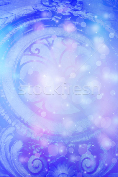 Foto stock: Belo · sonhador · bokeh · luzes · abstrato · luz