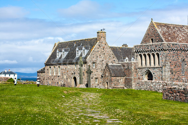 Iona Abbey, Scotland Stock photo © Julietphotography