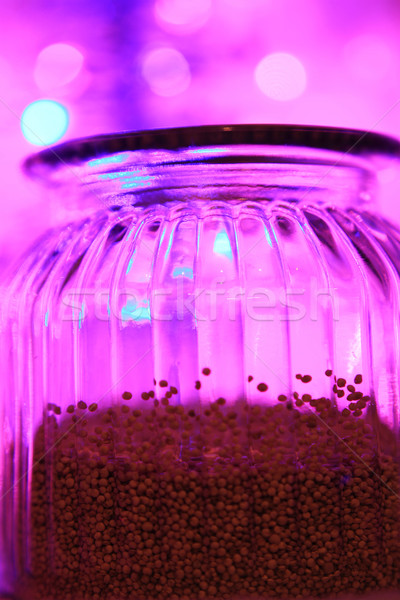 Magical glas jar and bokeh lights Stock photo © Julietphotography