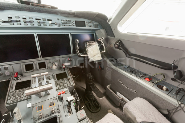 Inside view Cockpit G550 Stock photo © juniart