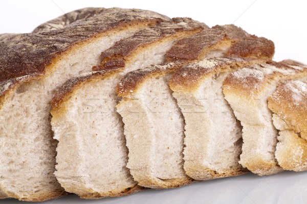 Stockfoto: Smakelijk · vers · gebakken · brood · baguette