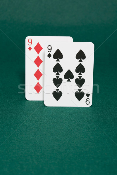 Poche main poker cartes jeu [[stock_photo]] © Kajura