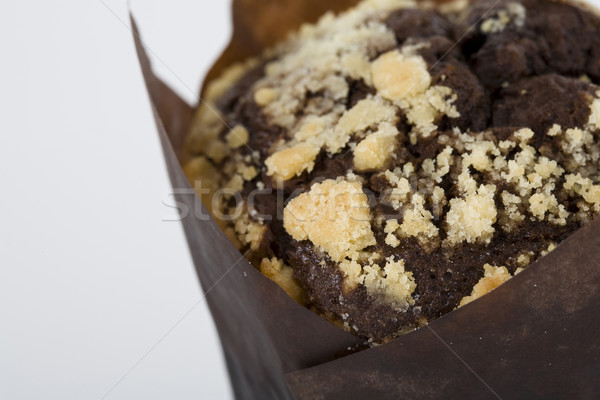 Chocolat muffin papier brun lumière papier [[stock_photo]] © Kajura