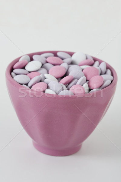 pastel colored candy stock