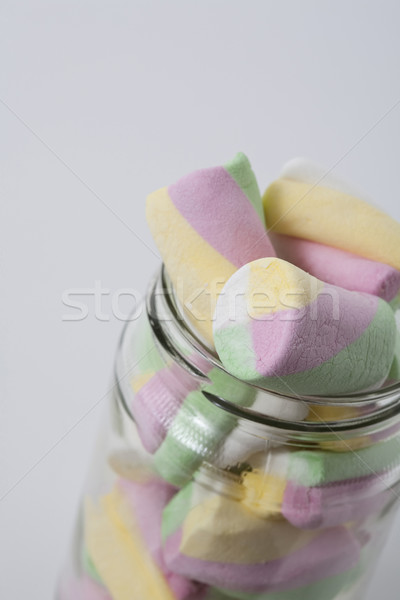 Coloré jar verre lumière blanche [[stock_photo]] © Kajura