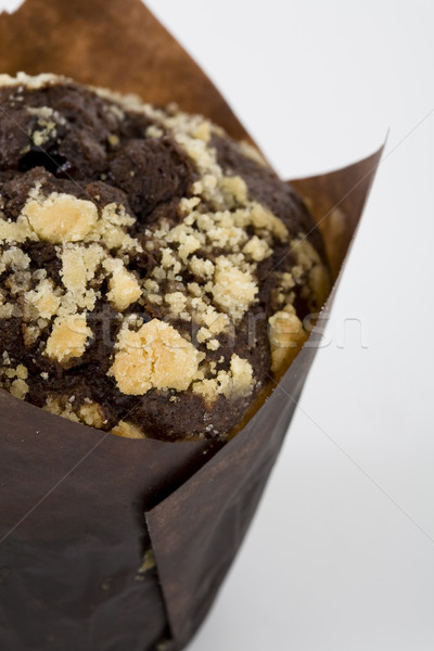 Chocolat muffin papier brun lumière papier [[stock_photo]] © Kajura