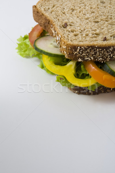 Saine salade sandwich seigle pain [[stock_photo]] © Kajura