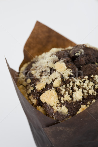 Chocolat muffin papier brun lumière papier [[stock_photo]] © Kajura