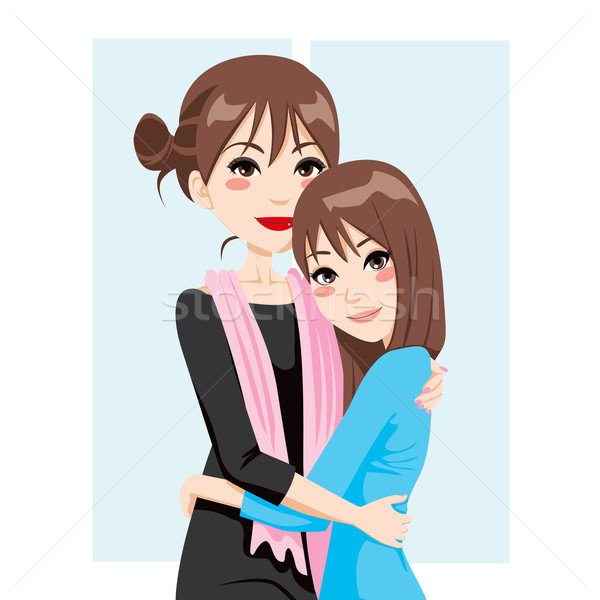 Stock photo: Mother Daughter Love