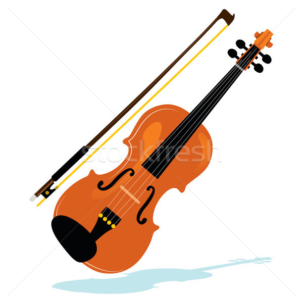 Violin With Bow Stock photo © Kakigori
