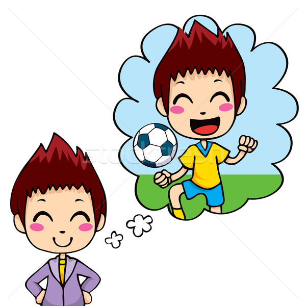 商业照片: 足球运动员 · 孩子 · 可爱 ·小· 男孩