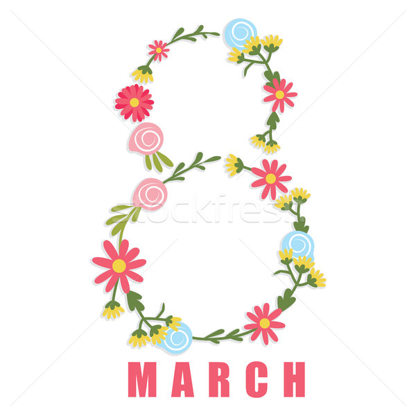 8 March Women Day Stock photo © Kakigori