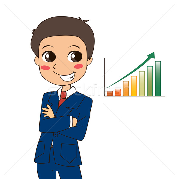 Success Growth Businessman Stock photo © Kakigori