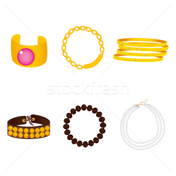 Bracelets Accessories Collection Stock photo © Kakigori