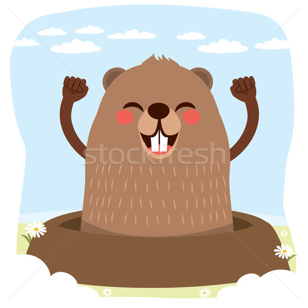 Groundhog Day Stock photo © Kakigori