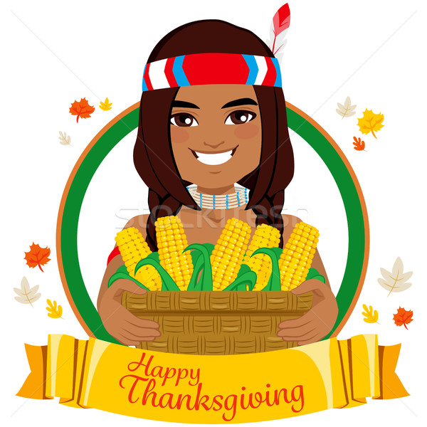 Thanksgiving Native American Stock photo © Kakigori