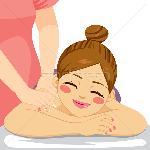 Nutte Scheide Cartoon Massage