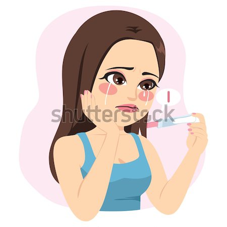 Woman Applying Lips Gloss Stock photo © Kakigori