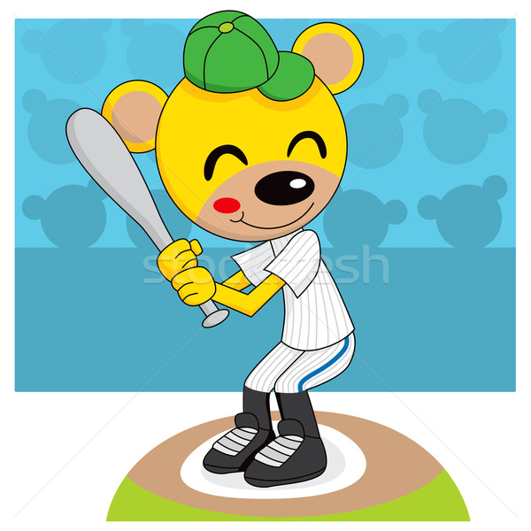 Baseball Teddy Bear Stock photo © Kakigori