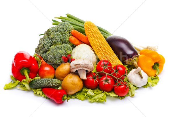 Colorful vegetables Stock photo © kalozzolak
