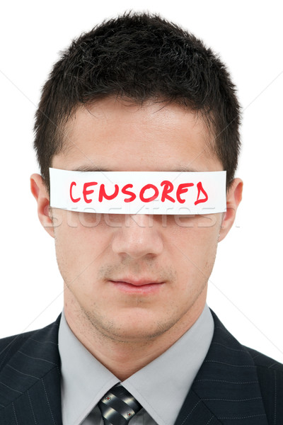 Censored Stock photo © kalozzolak