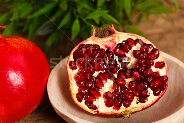 Stock photo: Fresh pomegranate