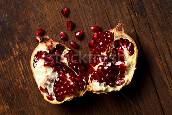 Pieces of pomegranate  Stock photo © kalozzolak