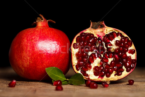 Pomegranates side by side Stock photo © kalozzolak