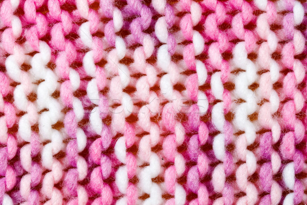 Purple knitted texture background Stock photo © kalozzolak