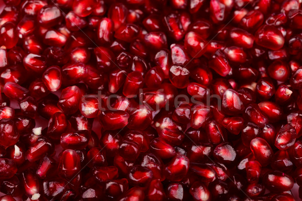 Small red grenadine seeds Stock photo © kalozzolak