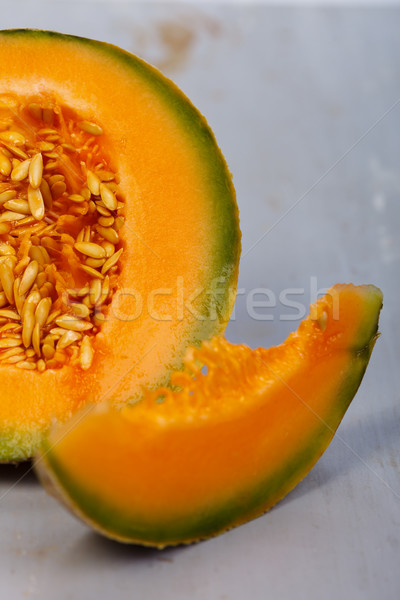 Yellow melon Stock photo © kalozzolak