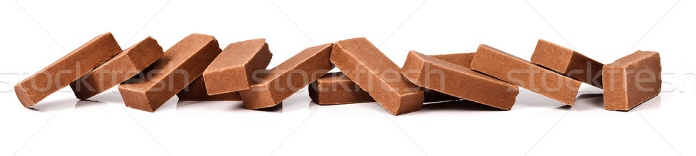 Chocolate pieces Stock photo © kalozzolak