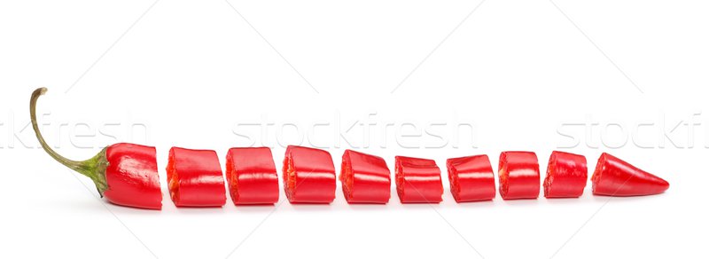 [[stock_photo]]: Piment · haché · rouge · poivre · blanche