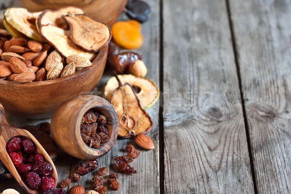 Mix of dried fruits Stock photo © Karaidel