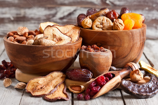 Mix of dried fruits Stock photo © Karaidel