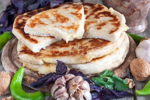 Khachapuri Stock photo © Karaidel