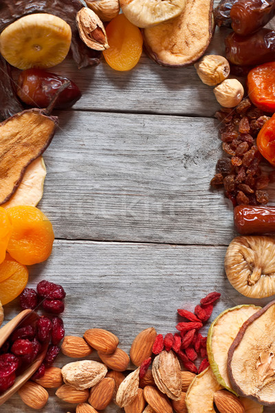 Mix of dried fruits Stock photo © Karaidel
