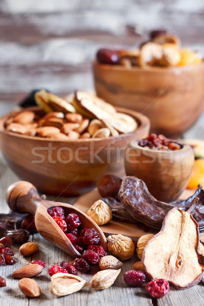 Mix of dried fruits Stock photo © Karaidel
