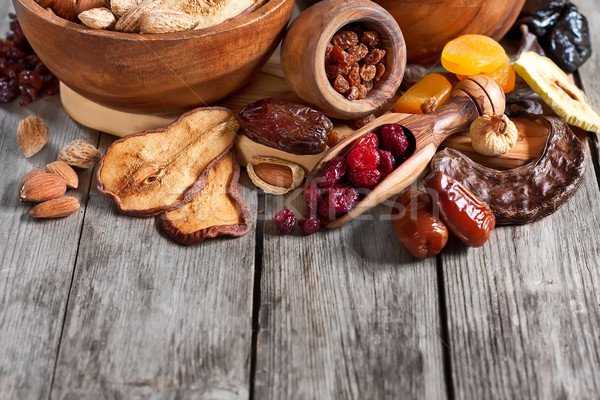 Mix of dried fruits Stock photo © Karaidel