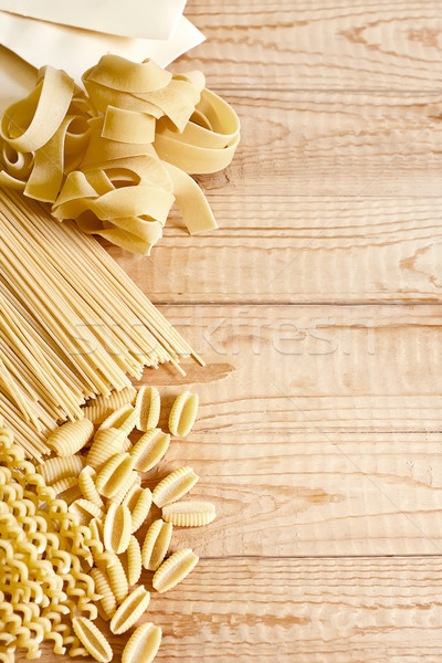 Pasta background Stock photo © Karaidel